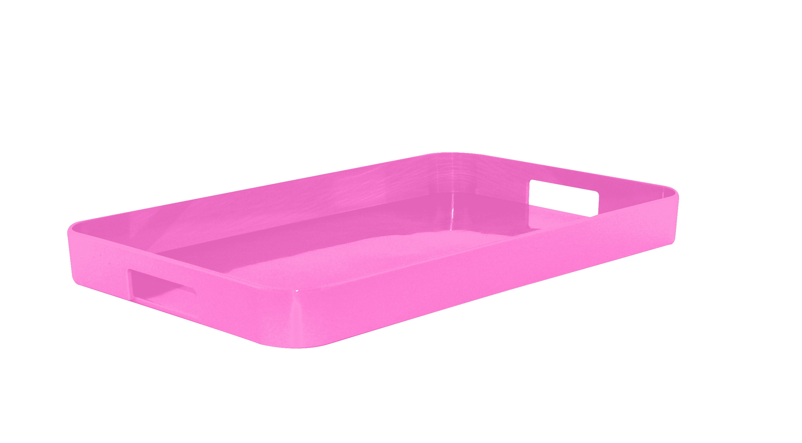 Zak Designs 2171-0010 Medium Pink Tray 43 cm x 29 cm